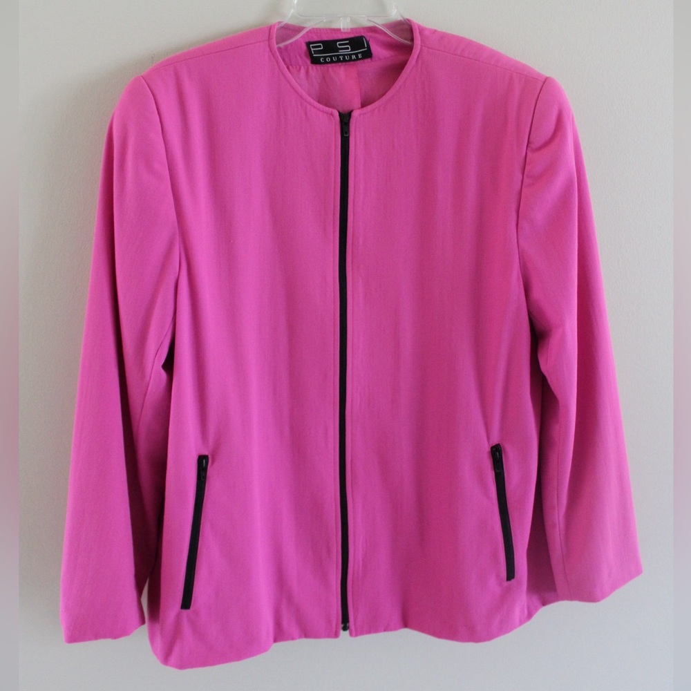Vintage PSI Couture Pink Wool Jacket